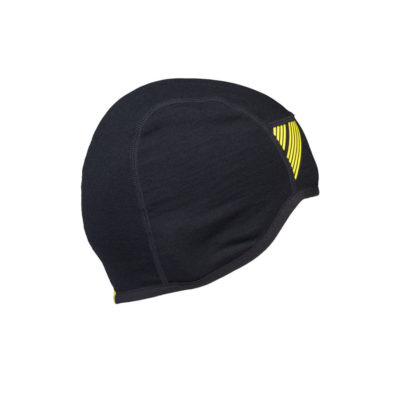 45NRTH Stavanger Helmet Liner Hat : Black