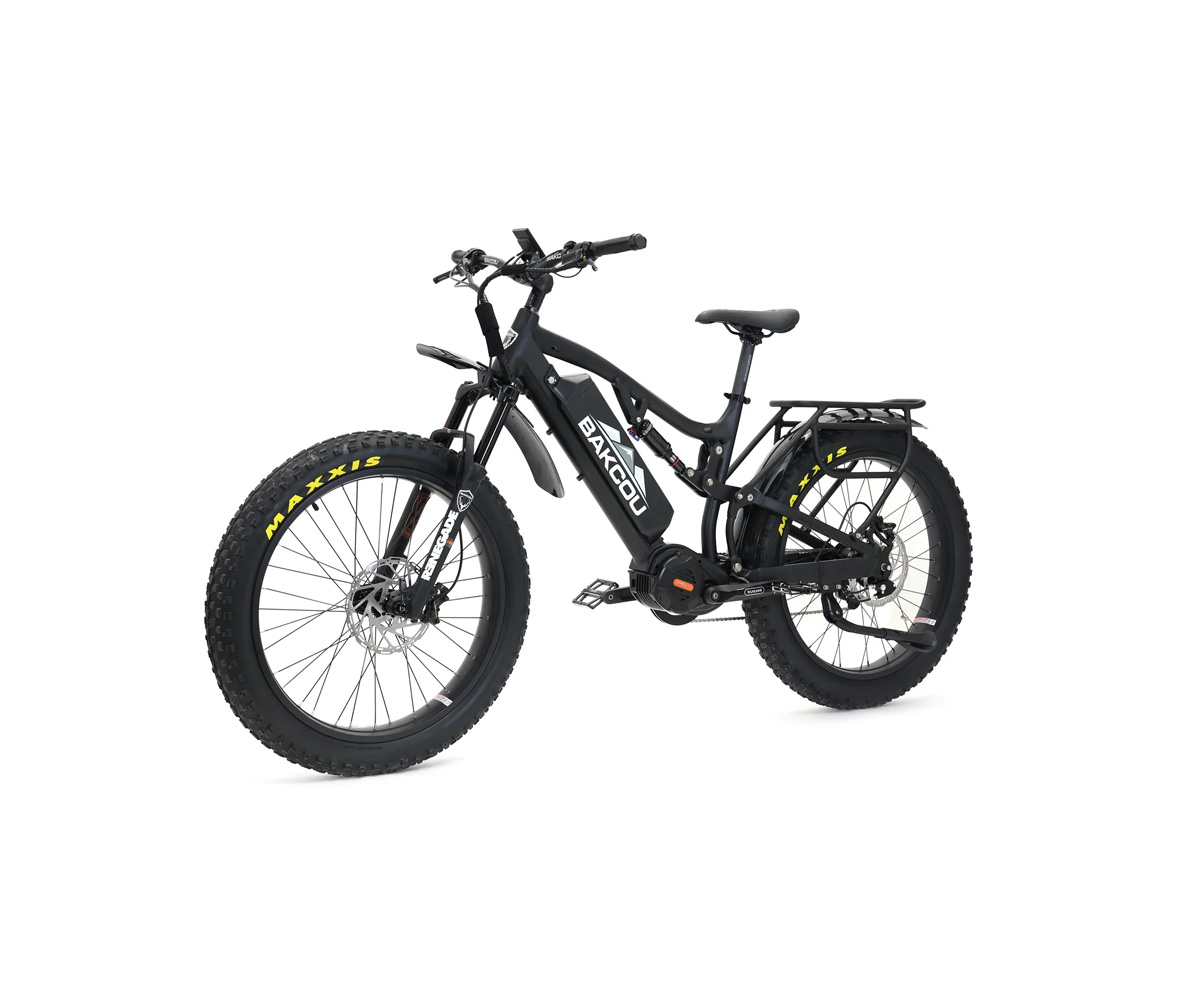 side view of a black Storm Jager Bike
